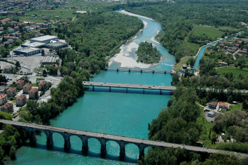 Isonzo / Soča river basin (Italy/Slovenia)